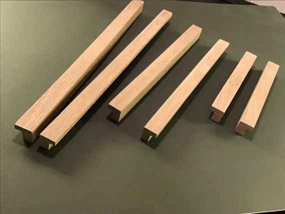 Oak handle  cabinet handle, bar handle, furniture handle, kitchen handle, drawer handle, cupboard pulls, wooden pull, interior design